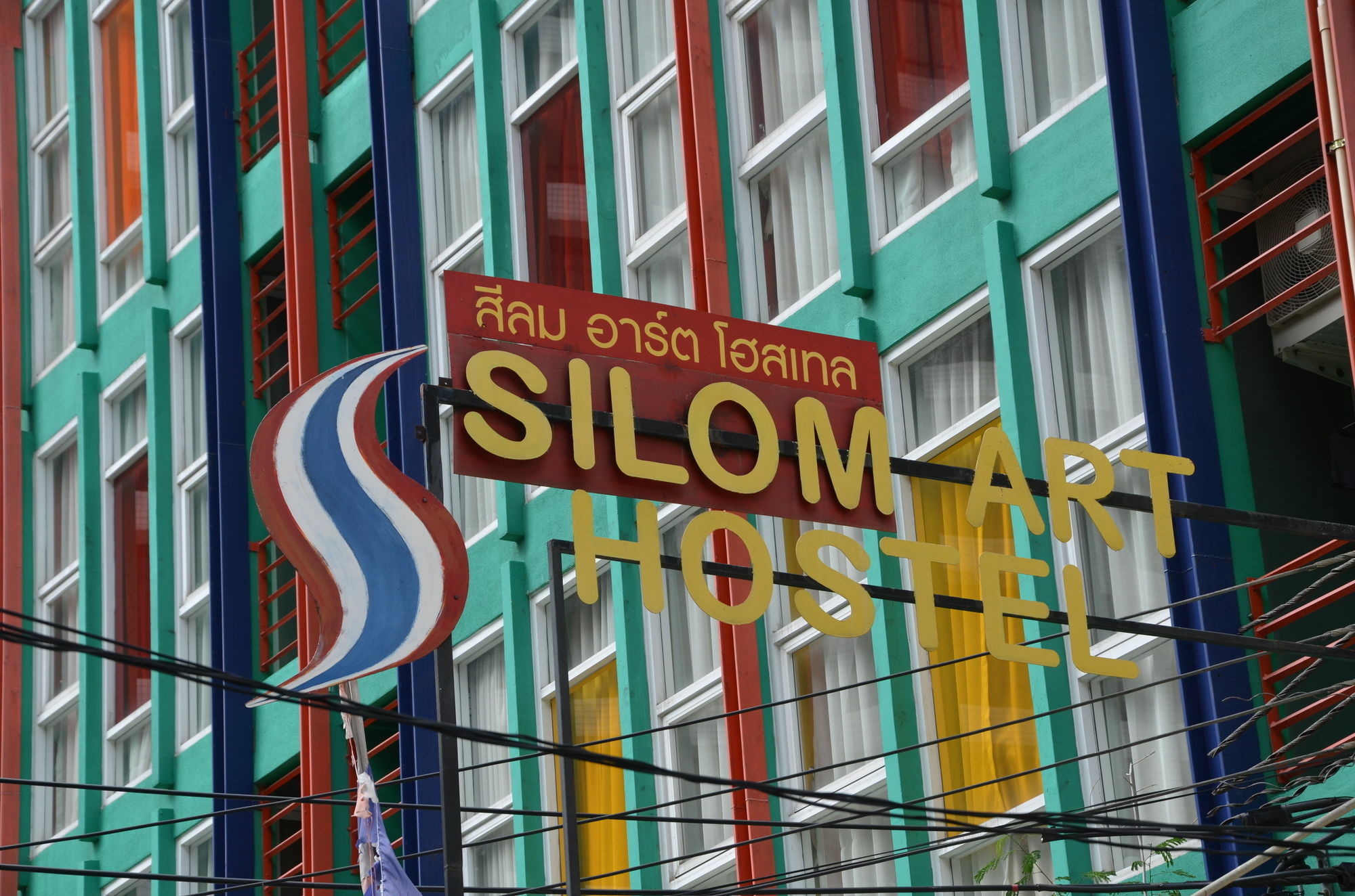 Silom Art Hostel Bangkok Eksteriør billede
