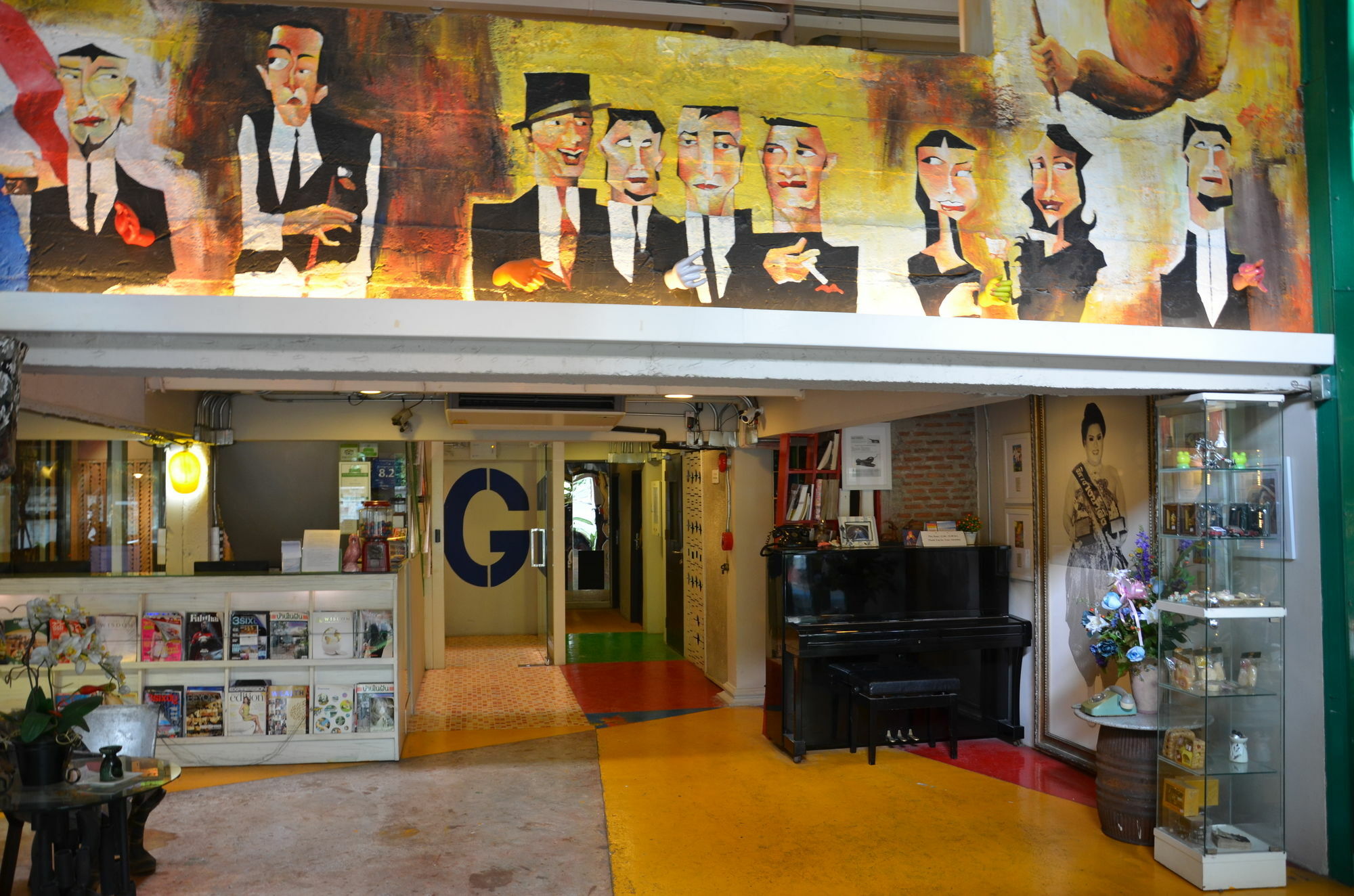 Silom Art Hostel Bangkok Eksteriør billede